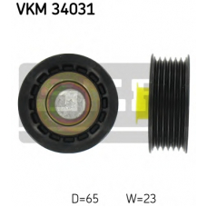 VKM 34031 SKF Паразитный / ведущий ролик, поликлиновой ремень