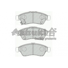 1080-4208 ASHUKI Комплект тормозных колодок, дисковый тормоз