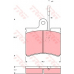 GDB287 TRW Комплект тормозных колодок, дисковый тормоз