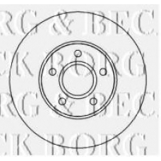 BBD4451 BORG & BECK Тормозной диск