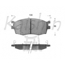 FK11192 KAISHIN Комплект тормозных колодок, дисковый тормоз