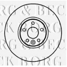 BBD5903S BORG & BECK Тормозной диск