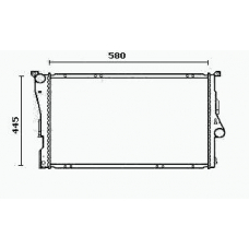 RM0052 EQUAL QUALITY Радиатор, охлаждение двигателя