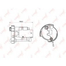 LF990M LYNX Фильтр топливный