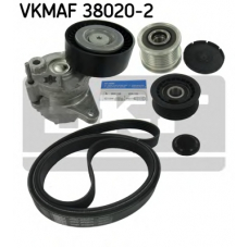 VKMAF 38020-2 SKF Поликлиновой ременный комплект