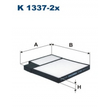 K1337-2x FILTRON Фильтр, воздух во внутренном пространстве