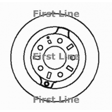 FBD1177 FIRST LINE Тормозной диск