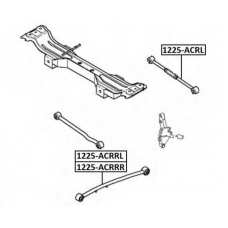 1225-ACRL ASVA Рычаг независимой подвески колеса, подвеска колеса