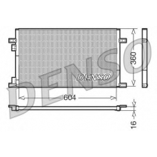 DCN23019 DENSO Конденсатор, кондиционер