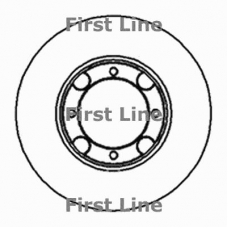 FBD490 FIRST LINE Тормозной диск