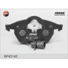 BP43142 FENOX Комплект тормозных колодок, дисковый тормоз