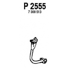 P2555 FENNO Труба выхлопного газа