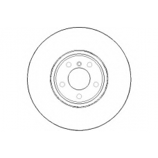 NBD1526 NATIONAL Тормозной диск