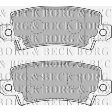 BBP1770 BORG & BECK Комплект тормозных колодок, дисковый тормоз