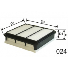 P452 MISFAT Воздушный фильтр