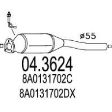 04.3624 MTS Катализатор