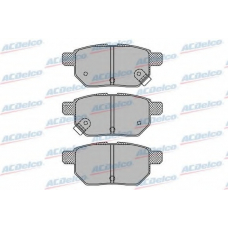 AC858481D AC Delco Комплект тормозных колодок, дисковый тормоз