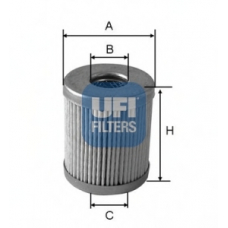 46.008.00 UFI Топливный фильтр