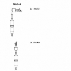 300/744 BREMI Комплект проводов зажигания