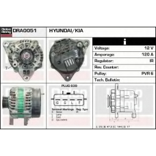 DRA0051 DELCO REMY Генератор