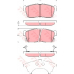 GDB3351 TRW Комплект тормозных колодок, дисковый тормоз