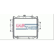 3201341 KUHLER SCHNEIDER Радиатор, охлаждение двигател