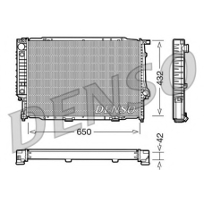 DRM05057 NPS Радиатор, охлаждение двигателя