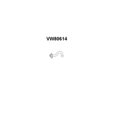 VW80614 VENEPORTE Труба выхлопного газа