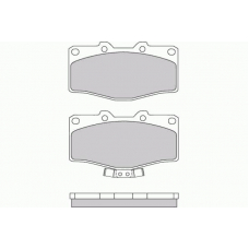 12-0618 E.T.F. Комплект тормозных колодок, дисковый тормоз