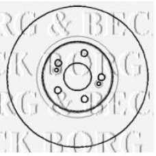 BBD5764S BORG & BECK Тормозной диск