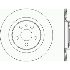 BDR2327.10 OPEN PARTS Тормозной диск