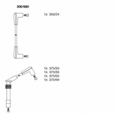 300/680 BREMI Комплект проводов зажигания