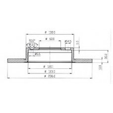 BDC3240 QUINTON HAZELL Тормозной диск