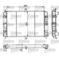 730317 VALEO Радиатор, охлаждение двигателя