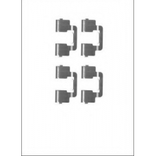 LVMK1093 MOTAQUIP Комплектующие, колодки дискового тормоза