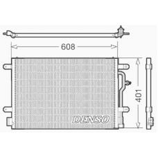 DCN02012 DENSO Конденсатор, кондиционер