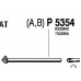 P5354 FENNO Труба выхлопного газа