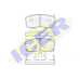 180951 ICER Комплект тормозных колодок, дисковый тормоз