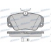 AC628581D AC Delco Комплект тормозных колодок, дисковый тормоз