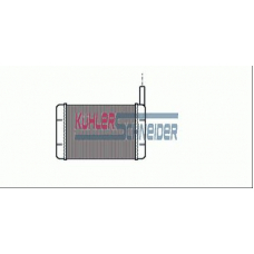 1891001 KUHLER SCHNEIDER Теплообменник, отопление салона