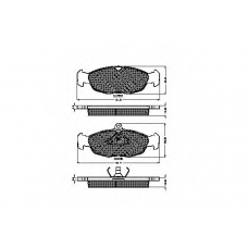 30960 SPIDAN Комплект тормозных колодок, дисковый тормоз