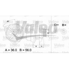 436478 VALEO Генератор