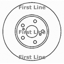 FBD1340 FIRST LINE Тормозной диск