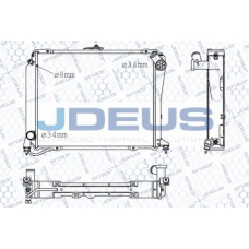 028N34 JDEUS Радиатор, охлаждение двигателя