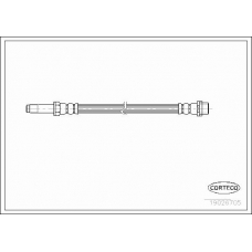 19026705 CORTECO Тормозной шланг