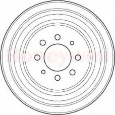 329108B BENDIX Тормозной барабан