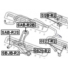 SAB-R2B FEBEST Подвеска, рычаг независимой подвески колеса