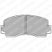 LP529 DELPHI Комплект тормозных колодок, дисковый тормоз
