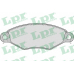 05P708 LPR Комплект тормозных колодок, дисковый тормоз