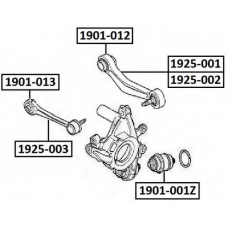 1901-001Z ASVA Подвеска, рычаг независимой подвески колеса